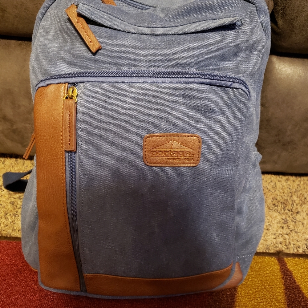 Canvas backpack